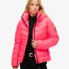 Hooded Fuji Quilted Padded Jacket Hooded Fuji Quilted Padded Jacket