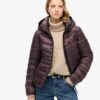 Hooded Fuji Quilted Padded Jacket Hooded Fuji Quilted Padded Jacket