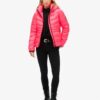 Hooded Fuji Quilted Padded Jacket Hooded Fuji Quilted Padded Jacket