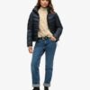 Hooded Fuji Quilted Padded Jacket Hooded Fuji Quilted Padded Jacket
