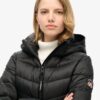 Hooded Fuji Quilted Padded Jacket