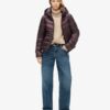 Hooded Fuji Quilted Padded Jacket Hooded Fuji Quilted Padded Jacket