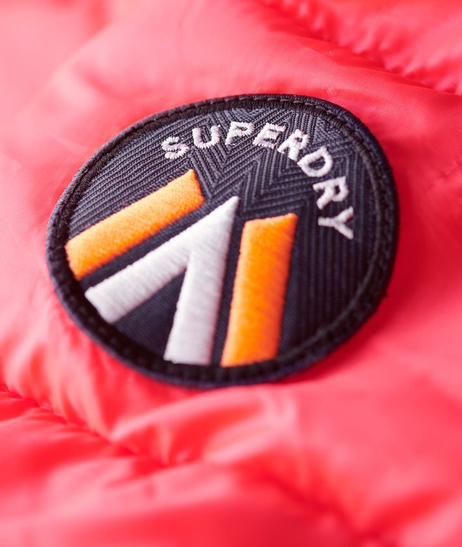 Hooded Fuji Quilted Padded Jacket Hooded Fuji Quilted Padded Jacket