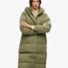 Hooded long puffer coat Hooded long puffer coat