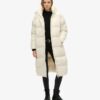 Hooded long puffer coat Hooded long puffer coat