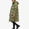 Hooded long puffer coat Hooded long puffer coat