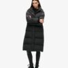 Hooded long puffer coat Hooded long puffer coat