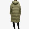 Hooded long puffer coat Hooded long puffer coat