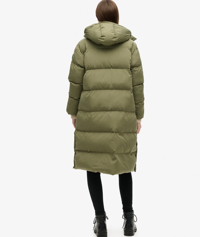 Hooded long puffer coat Hooded long puffer coat