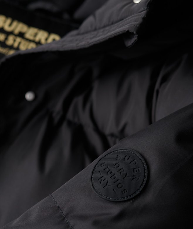 Hooded long puffer coat Hooded long puffer coat