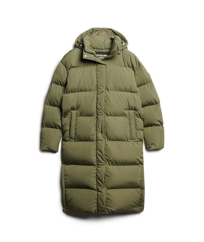 Hooded long puffer coat Hooded long puffer coat