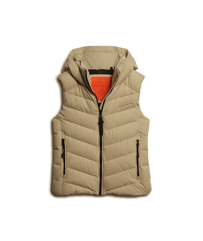 Hooded Microfibre Padded Gilet Hooded Microfibre Padded Gilet