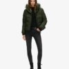 Hooded Mid Layer Short Jacket Hooded Mid Layer Short Jacket