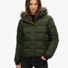 Hooded Mid Layer Short Jacket Hooded Mid Layer Short Jacket