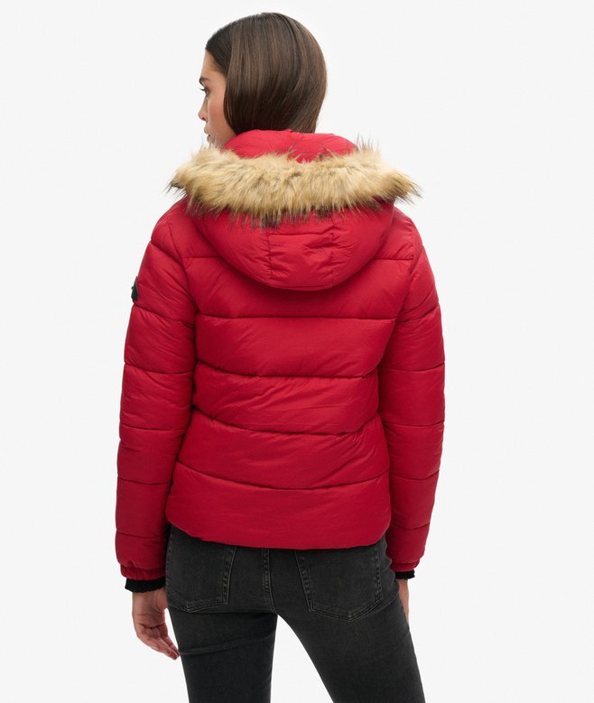 Hooded Mid Layer Short Jacket Hooded Mid Layer Short Jacket