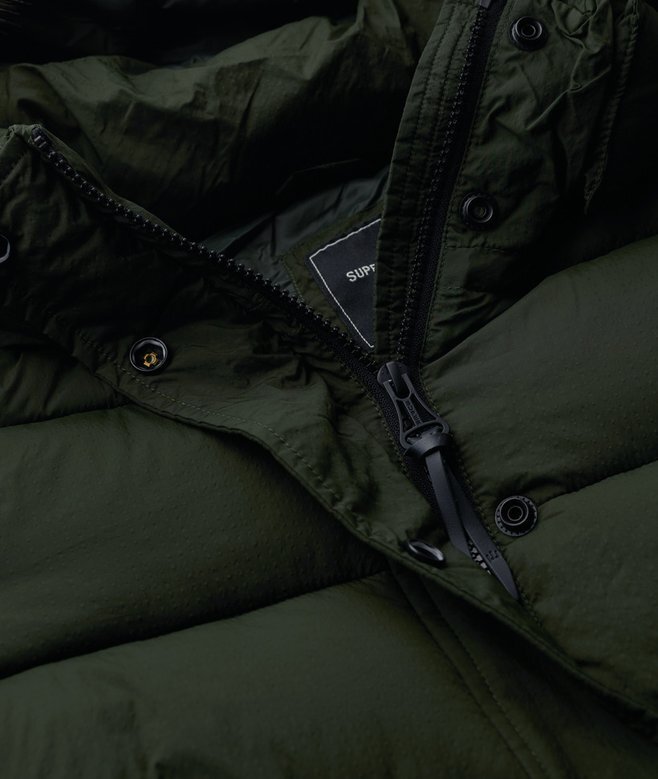 Hooded Mid Layer Short Jacket Hooded Mid Layer Short Jacket