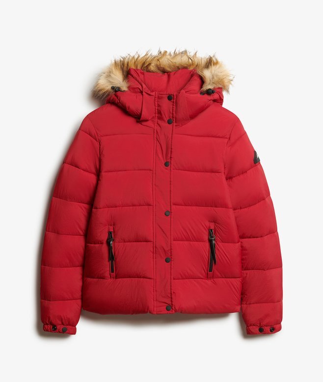 Hooded Mid Layer Short Jacket Hooded Mid Layer Short Jacket