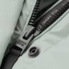 Hooded Mid Length Sports Puffer Jacket