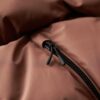 Hooded Mid Length Sports Puffer Jacket