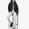 Hooded Sportig Puffer Bomber Jacket Hooded Sportig Puffer Bomber Jacket