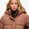 Hooded Sportig Puffer Bomber Jacket Hooded Sportig Puffer Bomber Jacket