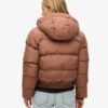 Hooded Sportig Puffer Bomber Jacket Hooded Sportig Puffer Bomber Jacket