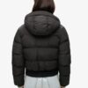 Hooded Sportig Puffer Bomber Jacket Hooded Sportig Puffer Bomber Jacket
