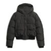 Hooded Sportig Puffer Bomber Jacket Hooded Sportig Puffer Bomber Jacket