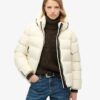 Hooded sportig Puffer-jacka Hooded sportig Puffer-jacka