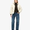 Hooded sportig Puffer-jacka Hooded sportig Puffer-jacka