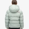 Hooded sportig Puffer-jacka Hooded sportig Puffer-jacka