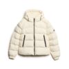 Hooded sportig Puffer-jacka Hooded sportig Puffer-jacka