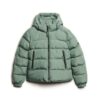 Hooded sportig Puffer-jacka Hooded sportig Puffer-jacka