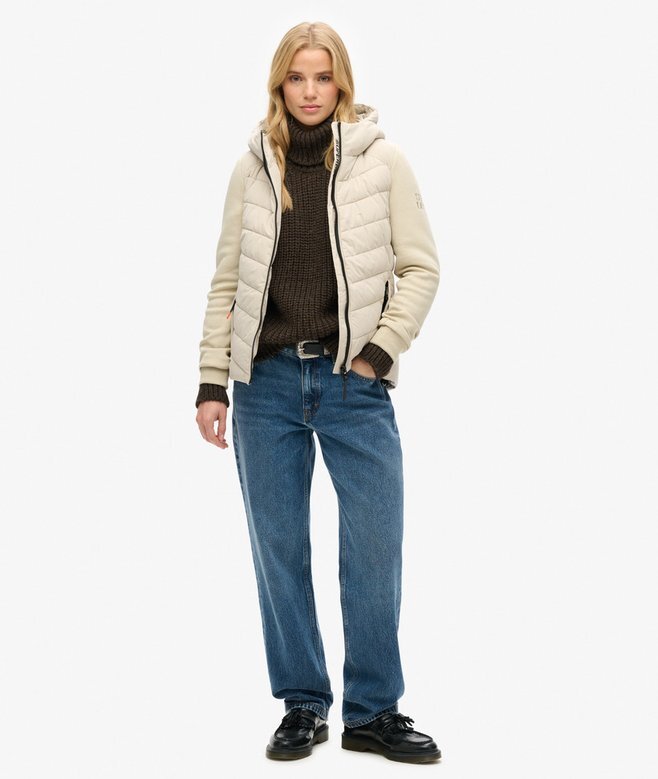 Hooded Storm Hybrid-jacka med huva Hooded Storm Hybrid-jacka med huva