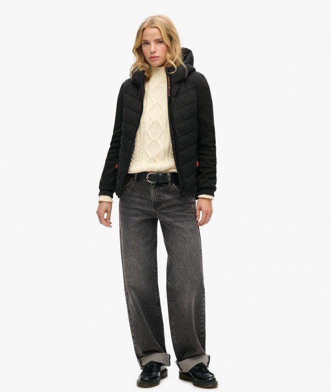 Hooded Storm Hybrid-jacka med huva Hooded Storm Hybrid-jacka med huva