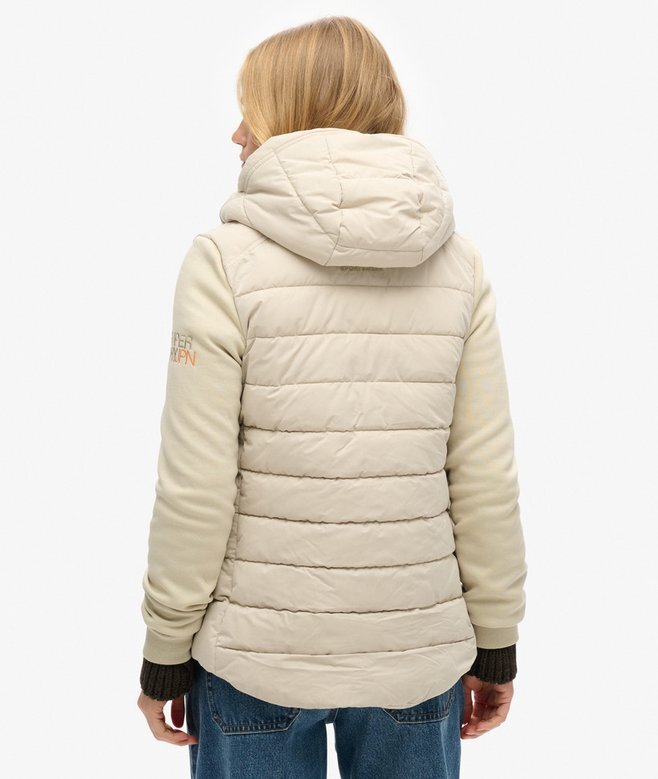 Hooded Storm Hybrid-jacka med huva Hooded Storm Hybrid-jacka med huva