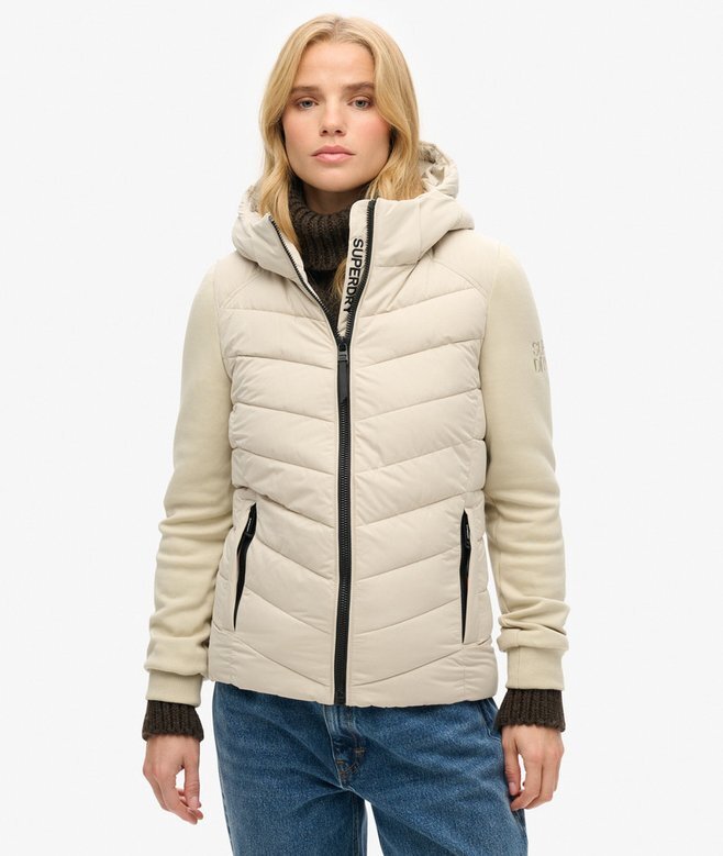 Hooded Storm Hybrid-jacka med huva Hooded Storm Hybrid-jacka med huva