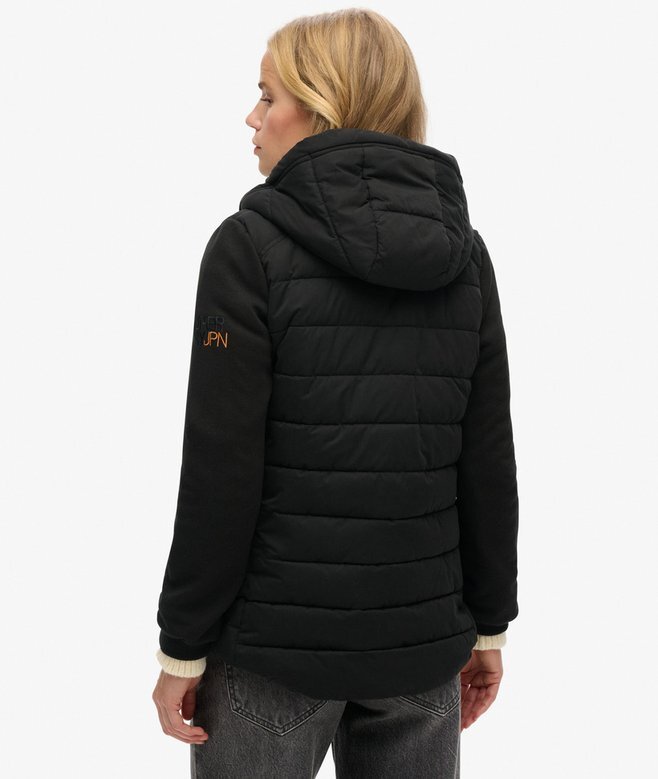 Hooded Storm Hybrid-jacka med huva Hooded Storm Hybrid-jacka med huva