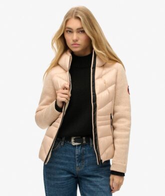 Hooded Storm Knit Hybrid Jacket Hooded Storm Knit Hybrid Jacket