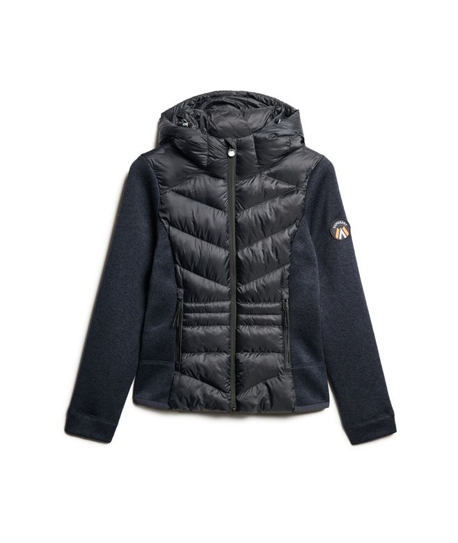 Hooded Storm Knit Hybrid Jacket Hooded Storm Knit Hybrid Jacket