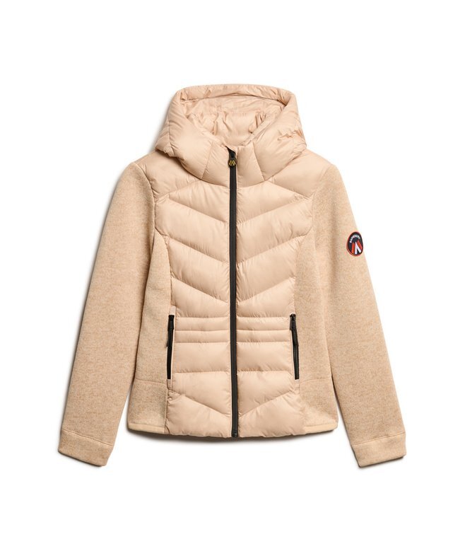Hooded Storm Knit Hybrid Jacket Hooded Storm Knit Hybrid Jacket