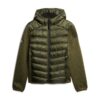 Hooded Stormhybridjacka i stickat med huva Hooded Stormhybridjacka i stickat med huva