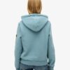 Hoodie med dekorerad Vintage-logotyp