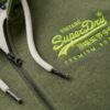 Hoodie med dragkedja och neonvintage-logotyp Hoodie med dragkedja och neonvintage-logotyp