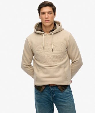 Hoodie med präglad grafik Hoodie med präglad grafik