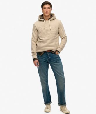 Hoodie med präglad grafik Hoodie med präglad grafik