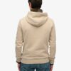 Hoodie med präglad grafik