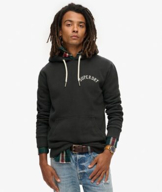 Hoodie med tatueringsmotiv