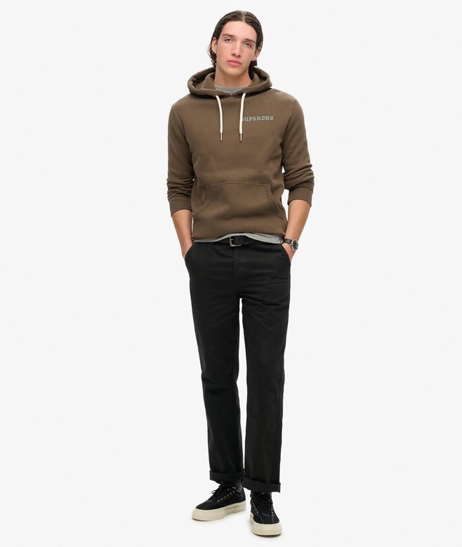 Hoodie med tatueringsmotiv Hoodie med tatueringsmotiv