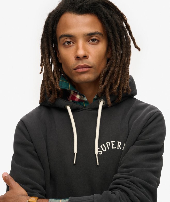 Hoodie med tatueringsmotiv Hoodie med tatueringsmotiv